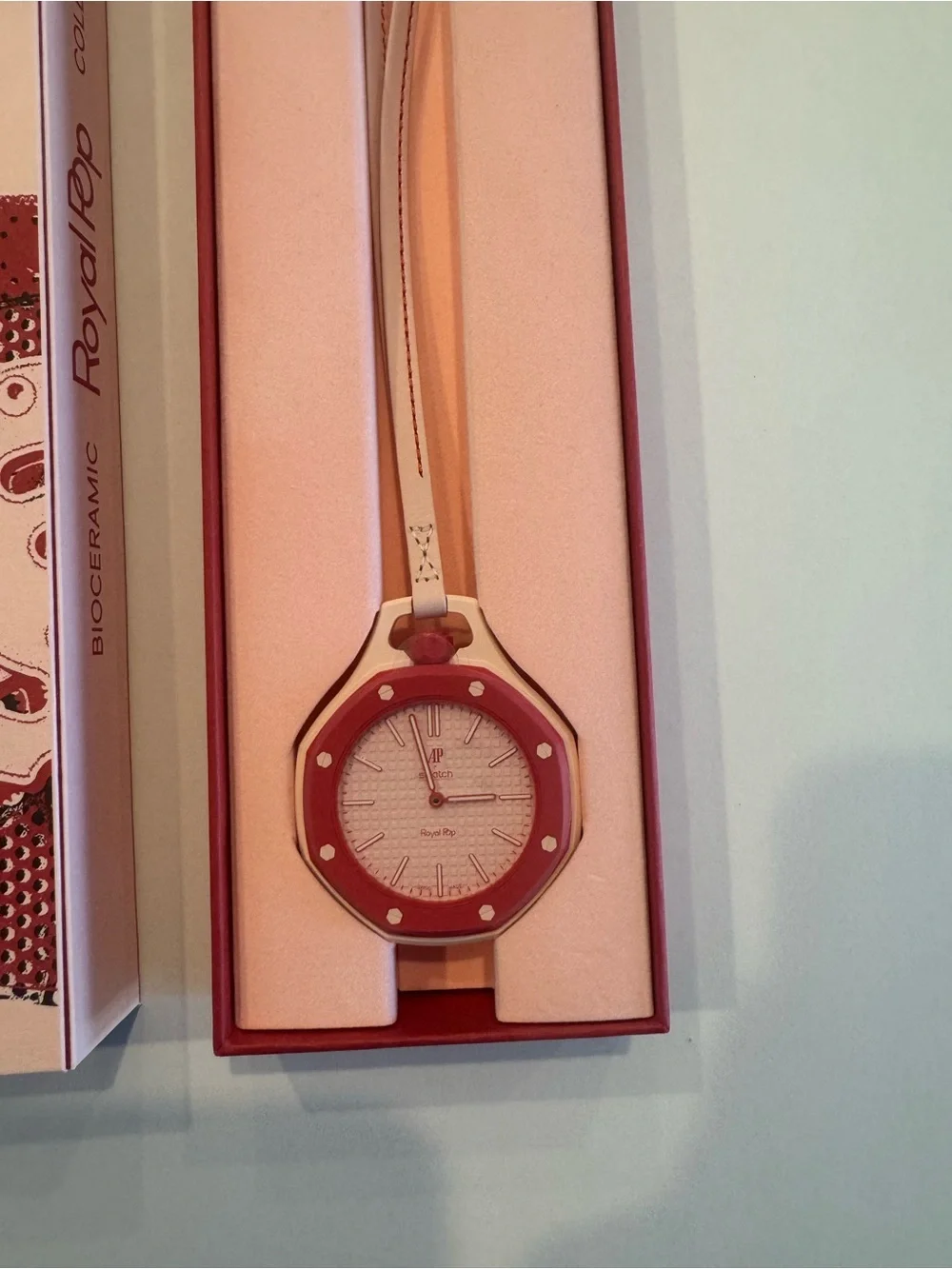 Swatch Royal Pop Otto Rosso Box - Red and Pink